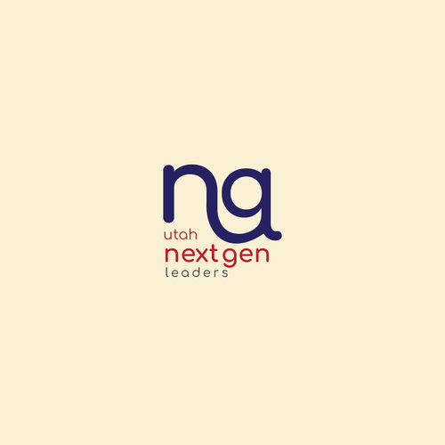 Politics logo with the title 'Utah Next Gen Leaders, created with a modern and minimal monogram approach. The letters “ng” are crafted into a smooth, cohesive mark that conveys growth, youth, and forward-thinking leadership.'