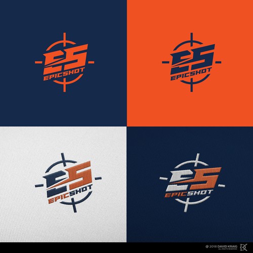 Hunting design with the title 'EPIC SHOT'