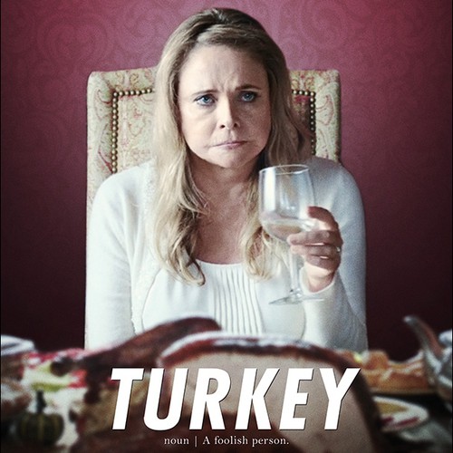 Movie design with the title 'Short film poster'