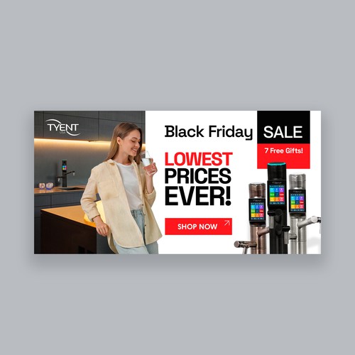 Sale design with the title 'Banner ad'