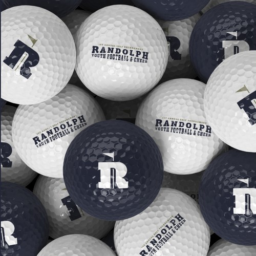 Best adobe fonts logo with the title 'Sporty Fundraising Golf Logo'