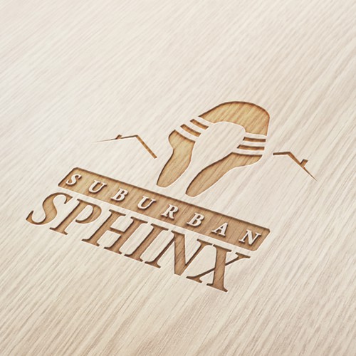 Egyptian logo with the title 'Logo for brand of tabletop and roleplaying gaming accessories'