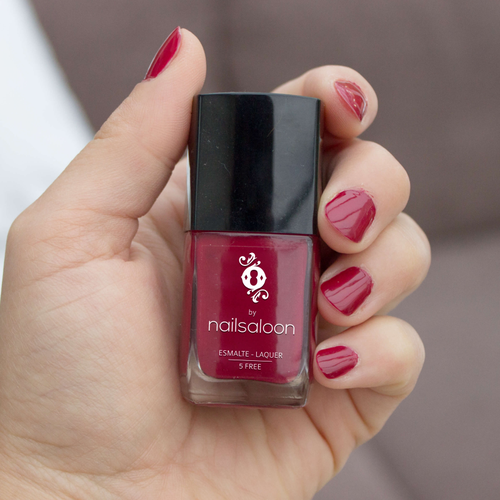 Nail polish design with the title 'Bottle Design for Nail Brand'