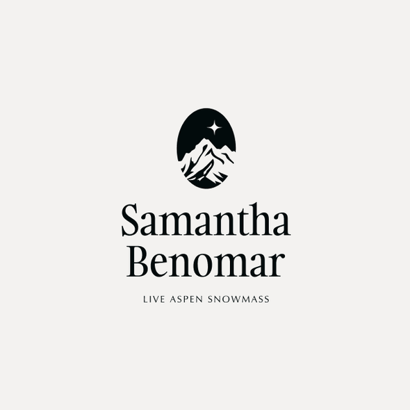 Aspen logo with the title 'Luxury logo for real estate brand in Aspen'