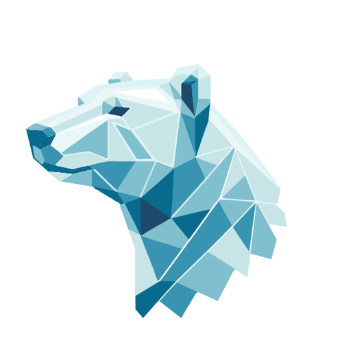 Polygonal design with the title 'FrozenCPU'