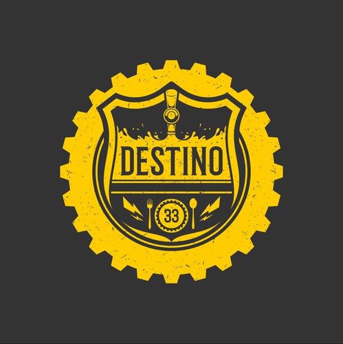 Rugged design with the title '[Design Entry] T-shirt Design'