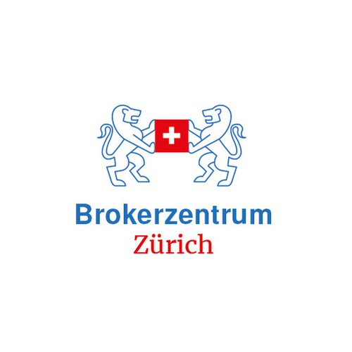 Swiss brand with the title 'Logo proposal for a financial service and broker center in Zurich, Switzerland'