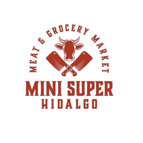 Butcher logo with the title 'butcher'