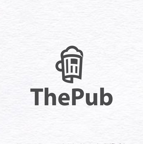 News logo with the title 'Logo Concept for ThePub'