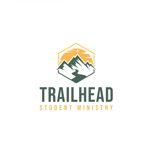 Ministry logo with the title 'Winner of "Trailhead Student Ministry"contest'