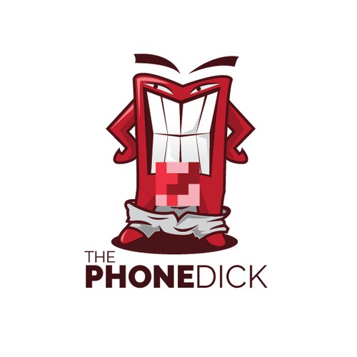 Call center logo with the title 'Phone Dick'