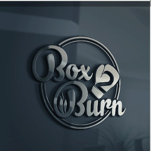 Boxing-gloves logo with the title 'logo'