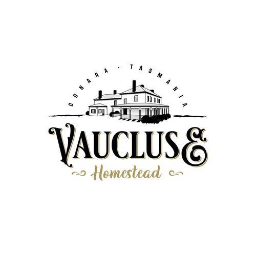 Hostel design with the title 'Real place logo'