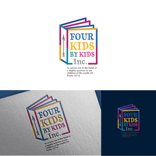 Kids brand with the title 'Four kids by kids'
