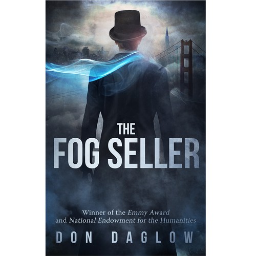 Book cover with the title 'fog seller'