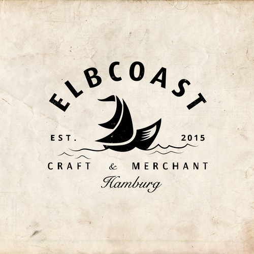 Ark logo with the title 'Design contest entry for a logo for vintage maritime fashion & interior business'