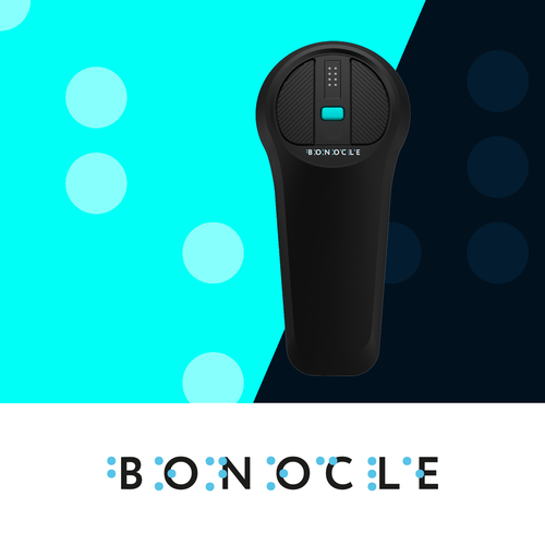 Aesthetic brand with the title 'Next Gen Assistive Tech for the Blind Logo and Branding'