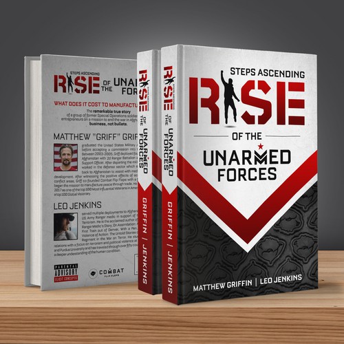 Education book cover with the title 'Rise of the Unarmed Forces'