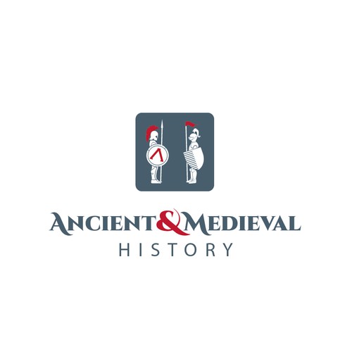 Knight logo with the title 'Ancient and Medieval History Logo'