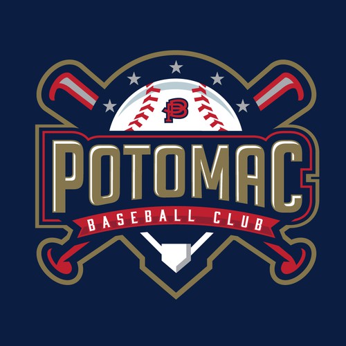 Cultural club logo with the title 'baseball team logo'