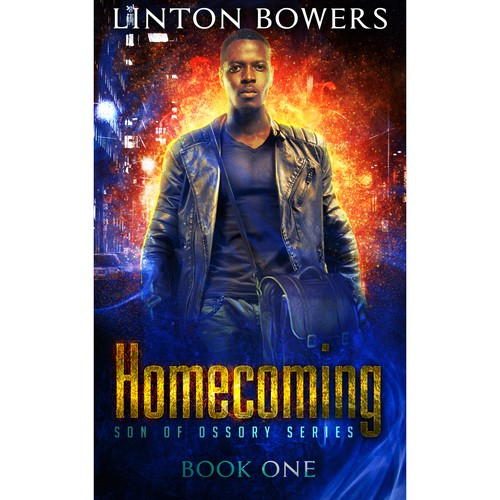 Orange book cover with the title 'HOMECOMING'
