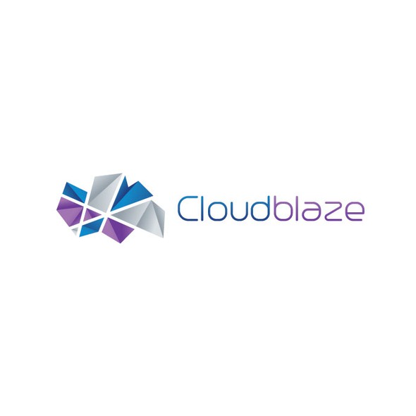 Hosting logo with the title 'CloudBlaze'