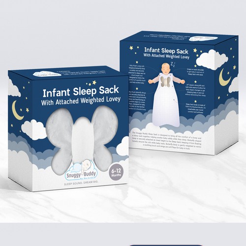 New packaging with the title 'package and Logo design'