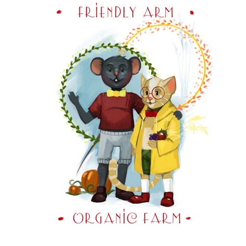 Agriculture brand with the title 'Logo'