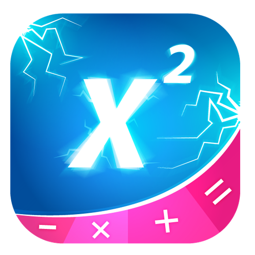 Lighting design with the title 'Boom Math Education app'