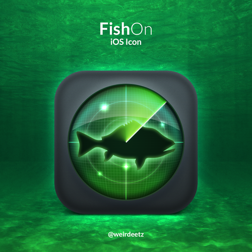 IPhone design with the title 'Create an Award winning Application Icon'