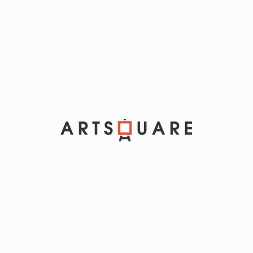 Arts logo with the title 'ArtSquare needs a logo. Launch your career by helping us launch ours.'