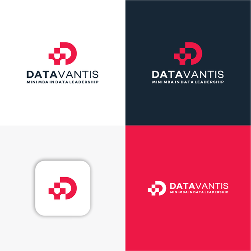 Data brand with the title 'D + V + Data '