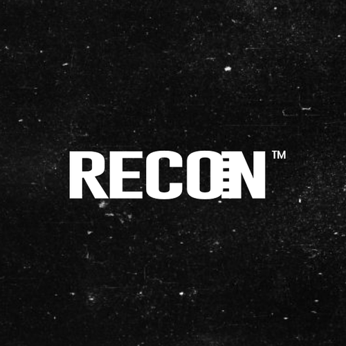 Movie brand with the title 'Recon logo '