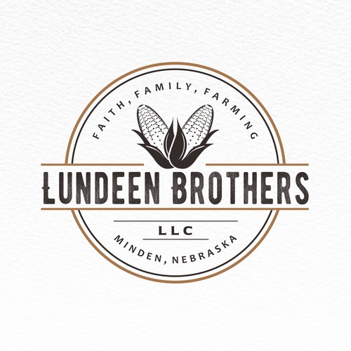 Corn logo with the title 'Lundeen Brother LLC'