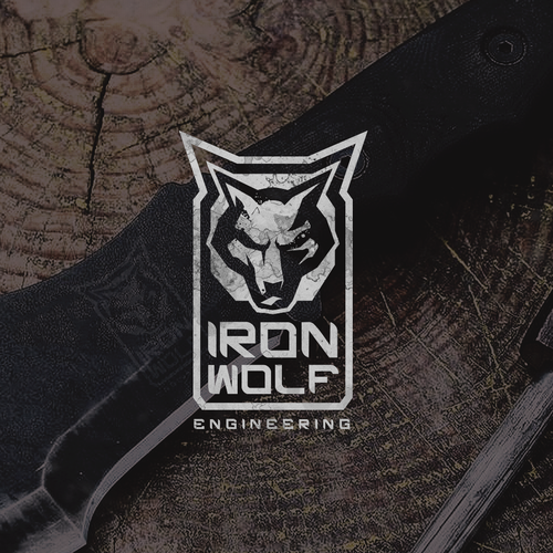Wolfes branding iron