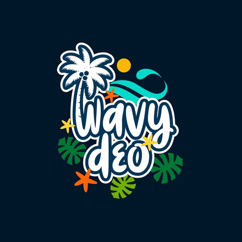 Beach brand with the title 'Wavy Deo'