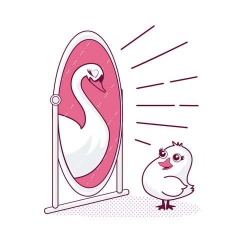 Beautiful t-shirt with the title 'See your real beauty'