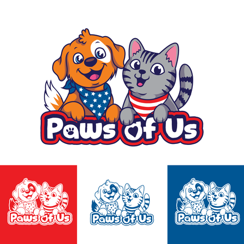 Design with the title 'Design a pet accessory company logo'