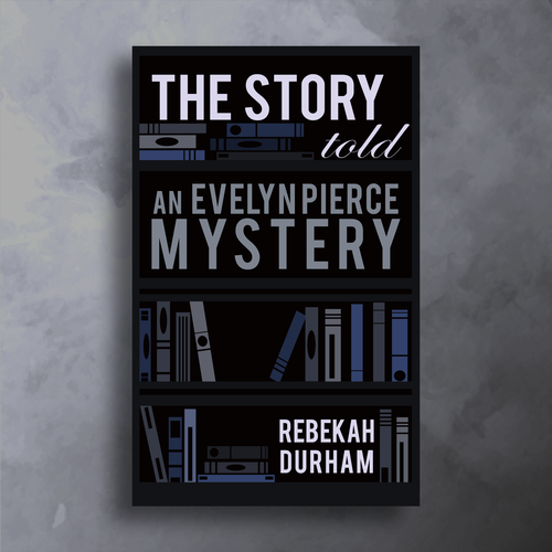 Moody design with the title 'Moody Book Cover for Murder Mystery Ebook'
