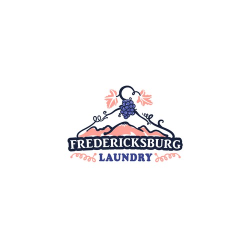 Tourism brand with the title 'Fredericksburg Laundry'