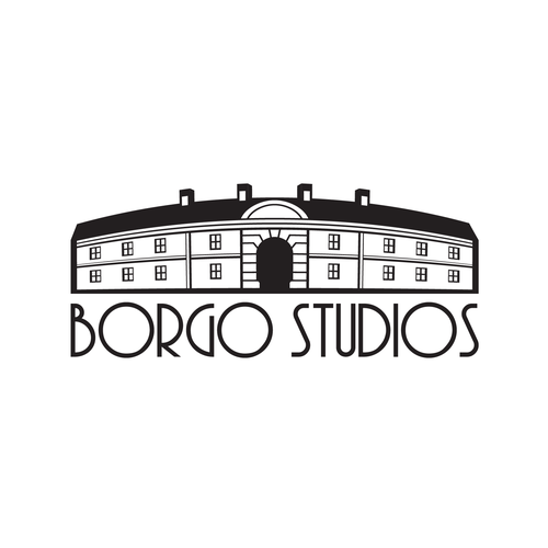 Cinema logo with the title 'BORGO STUDIOS'