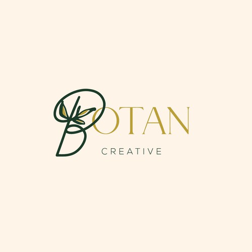 Interior design logo with the title 'Botany B'