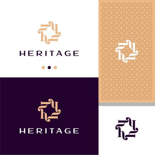 Arabic design with the title 'heritage fashion arabic'