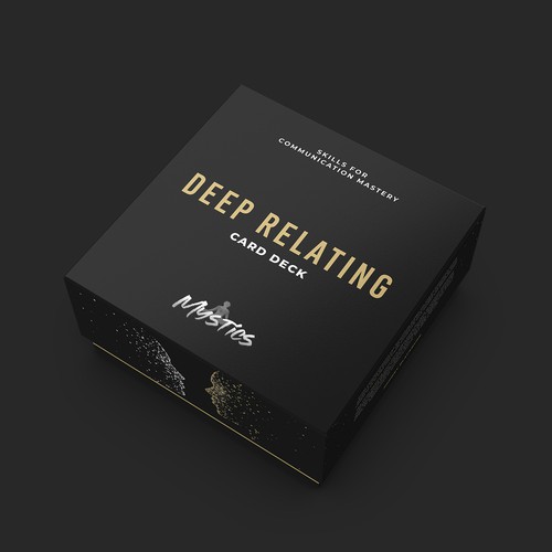 Pantone design with the title 'Card Deck Packaging'