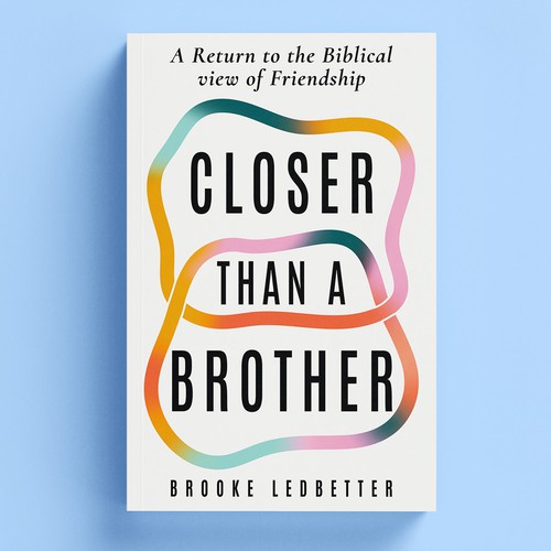 White background design with the title 'Closer than a Brother'