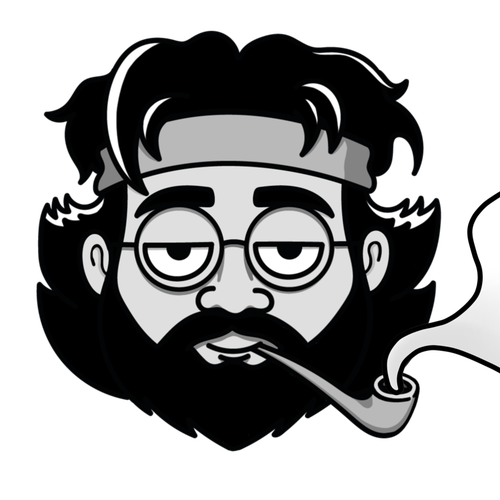 Hippie logo with the title 'Mr Tokes Logo'