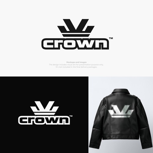 Biker design with the title 'Logo Design'