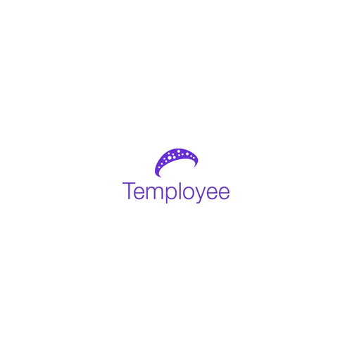 Staff logo with the title 'Mushroom logo concept for temployee'
