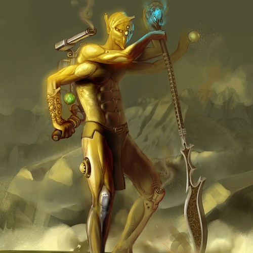 Anatomy design with the title 'Character'