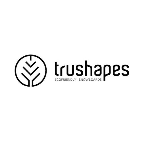 Ecological brand with the title 'Trushapes - snowboard'